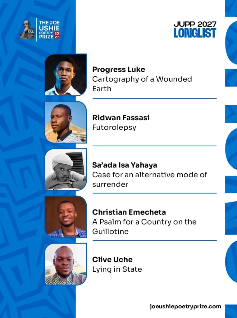 2027 Joe Ushie Poetry Prize Longlist