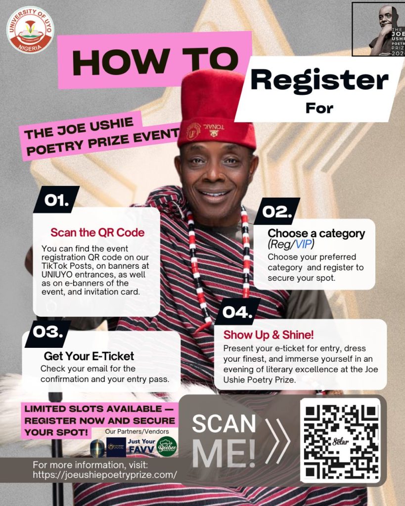 the Joe Ushie Poetry prize
